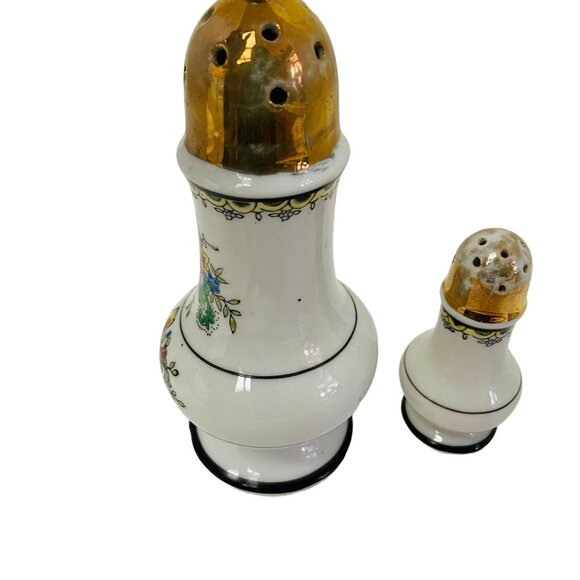 VTG Noritake Handpainted Sugar Shaker Made in Japan Gold Top Serveware Pottery.G - Picture 8 of 10
